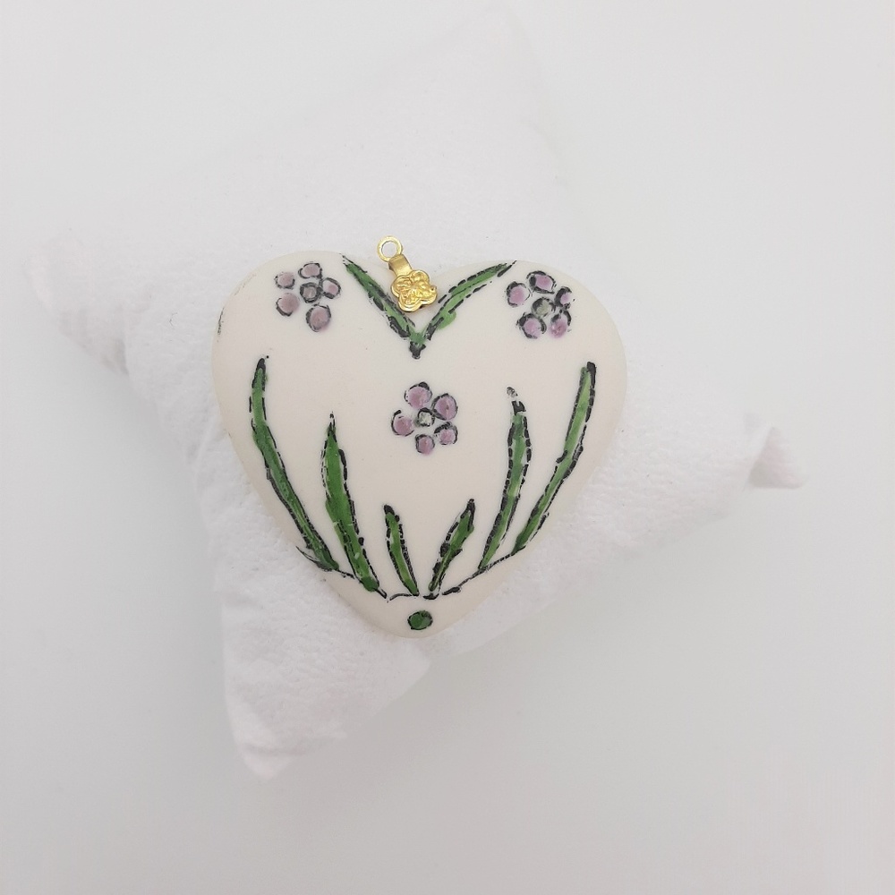 Vintage Monet Heart Shape Pendant